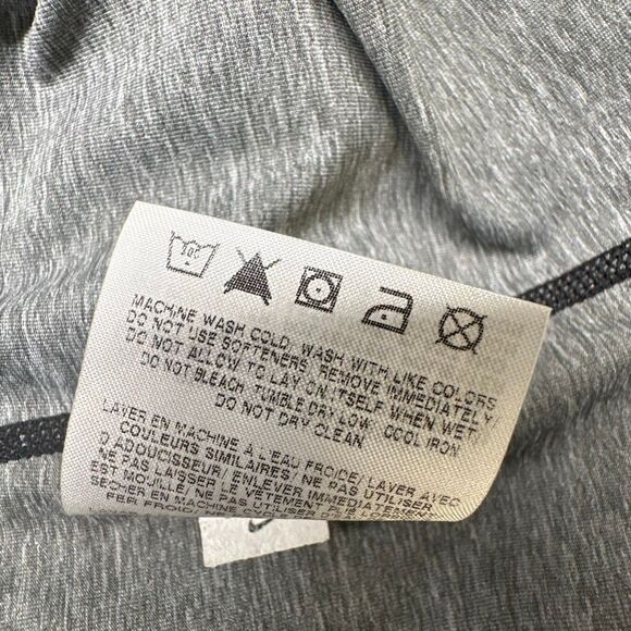 Nike Pro Shirt Men’s XL Gray Fitted Long Sleeve Dri Fit Shirt - Picture 8 of 9